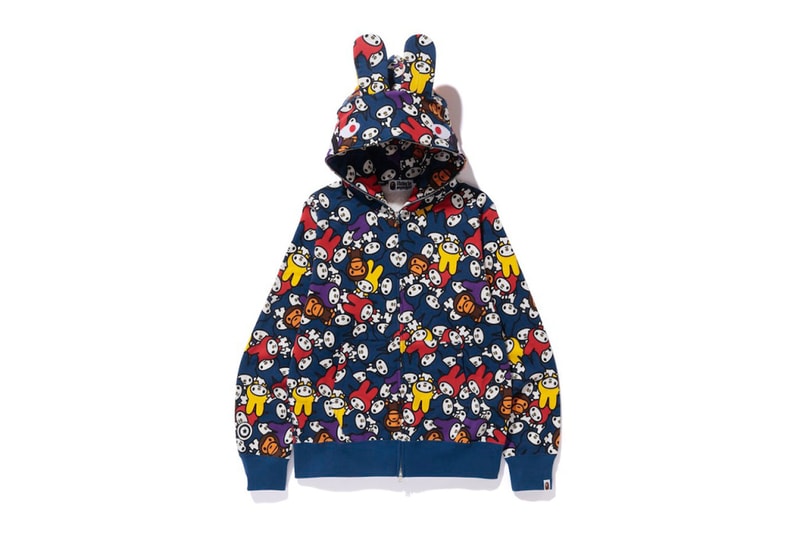 A BATHING APE® x MY MELODY コラボレーションアイテムが登場