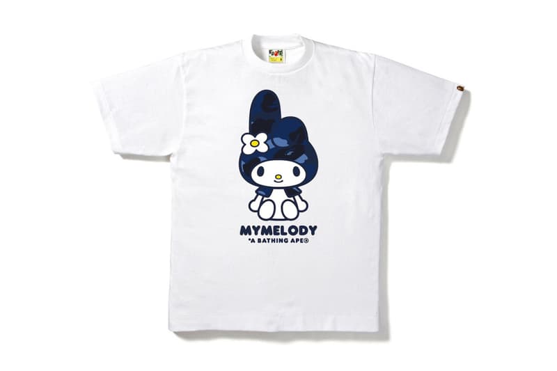 A BATHING APE® x MY MELODY コラボレーションアイテムが登場