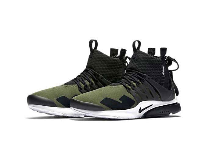  ACRONYM x Nike コラボ Air Presto "Olive" のビジュアルがリーク