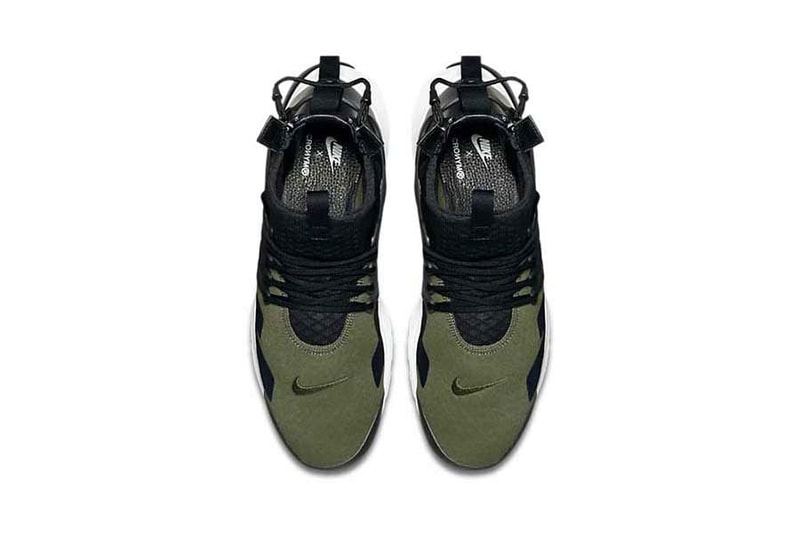  ACRONYM x Nike コラボ Air Presto "Olive" のビジュアルがリーク