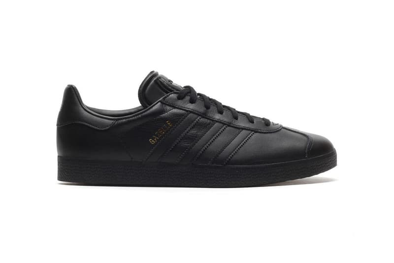 adidas がオールブラックの Gazelle をドロップ
