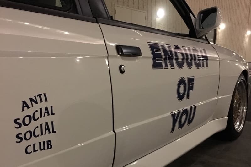 Anti Social Social Club が Period Correct とポップアップを開催