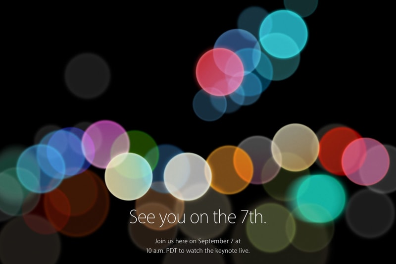 Apple 9月7日に製品発表会を開催決定