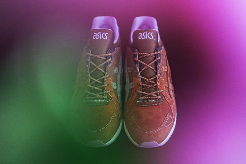 蓮の名所・不忍池からヒントを得た ASICS Tiger x mita sneakers GT-COOL XPRESS "Lotus Pond"