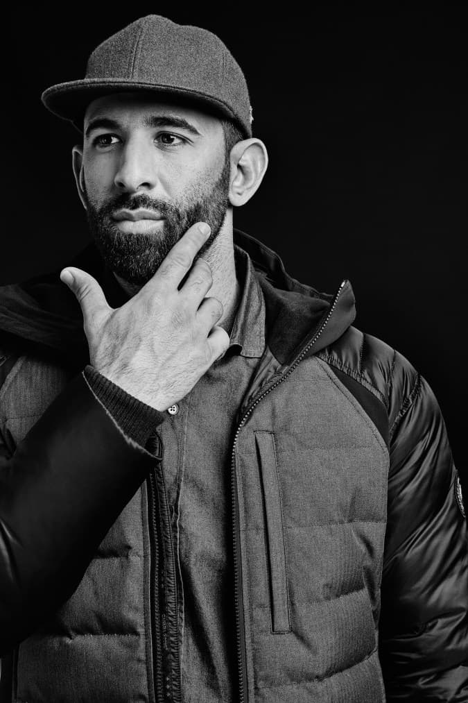 Canada Goose が野球選手 José Bautista とコラボレーション