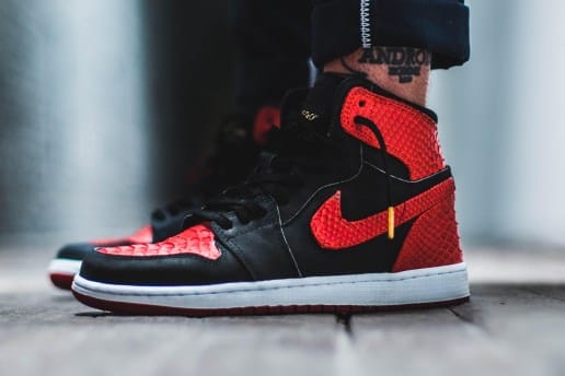 Air Jordan 1 “Banned” を贅沢にアップデートした The Shoe Surgeon のカスタムシューズ