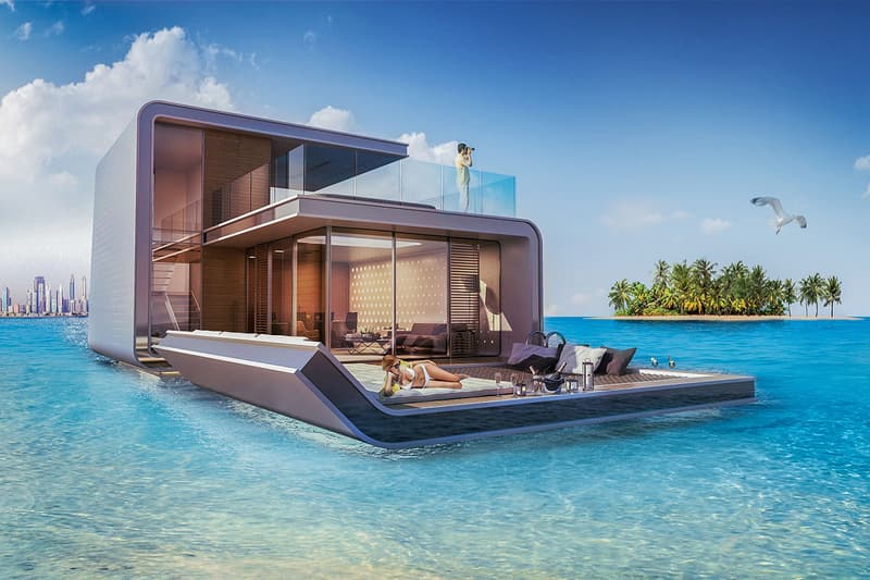 ドバイの海に浮かぶ水中に寝室を構えた超贅沢な水上別荘 Hypebeast Jp