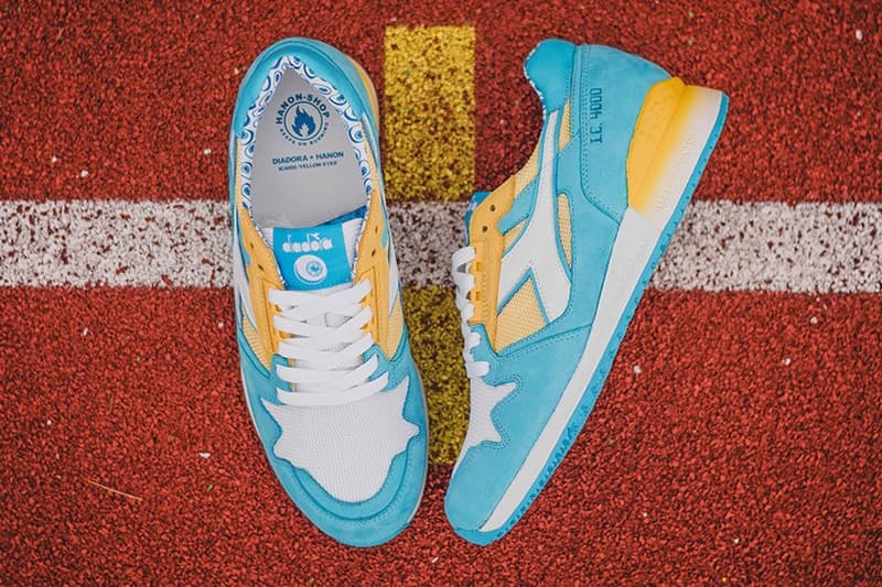 ステロイドにインスパイアされた、Hanon と Diadora のコラボレーションスニーカー