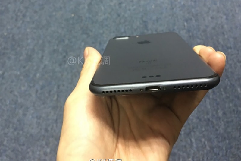 iPhone 7 Plus の新カラー "Space Black" モデルとされる画像がリーク