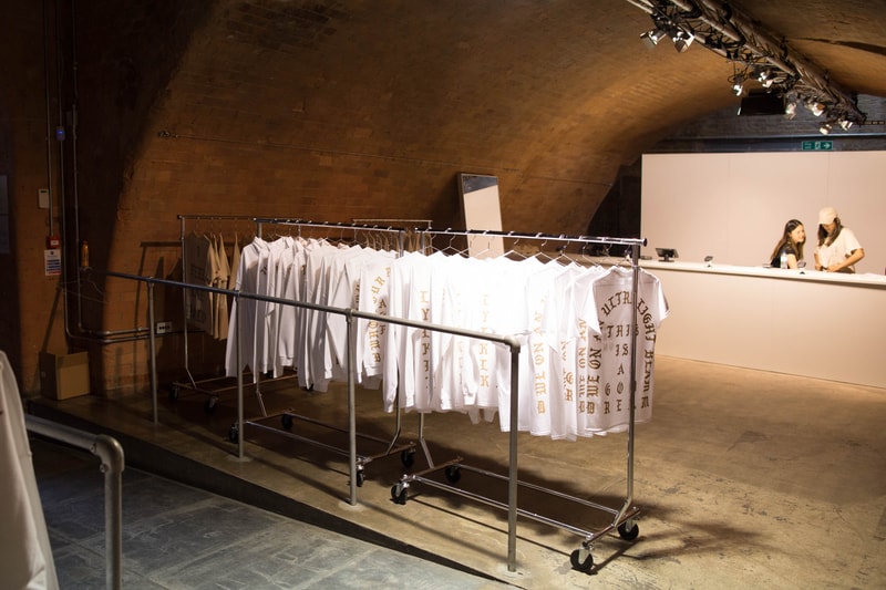 Kanye West Pablo Pop-Up Store in London の様子