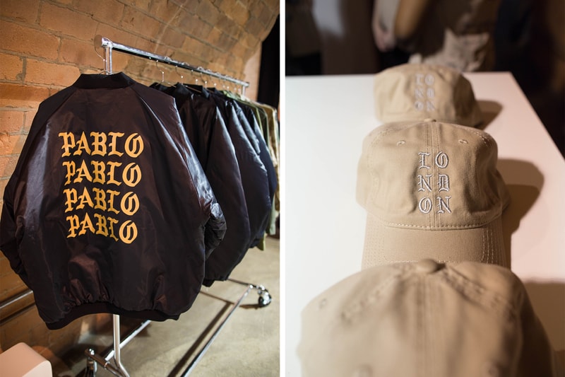 Kanye West Pablo Pop-Up Store in London の様子