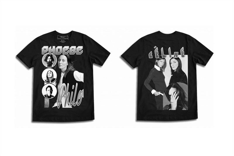 Demna Gvasalia や Gosha Rubchinskiy らをプリントしたツアーマーチのようなTシャツ