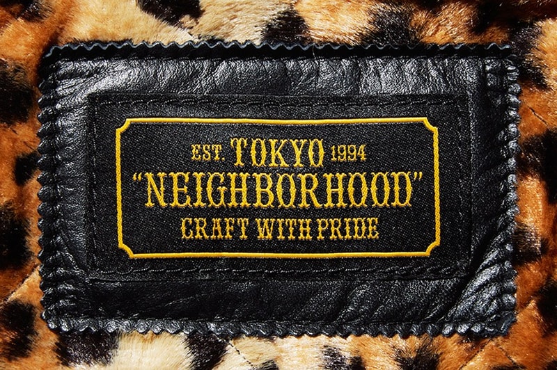 NEIGHBORHOOD よりレオパード柄レザージャケットが誕生