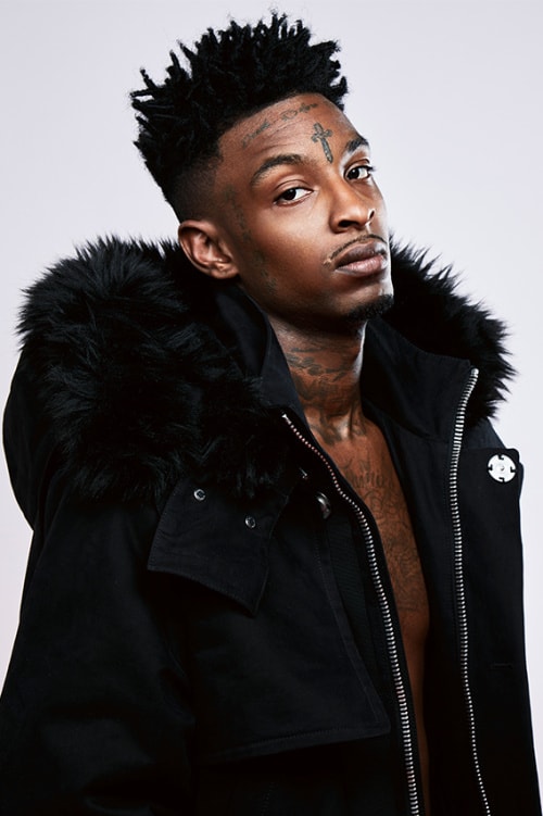 OFF-WHITE の新たなルックブックに 21 Savage がモデルとして登場