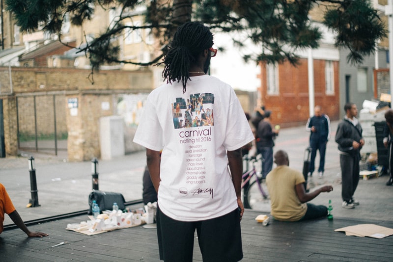 STÜSSY と Boiler Room が Notting Hill Carnival の限定Tシャツを製作