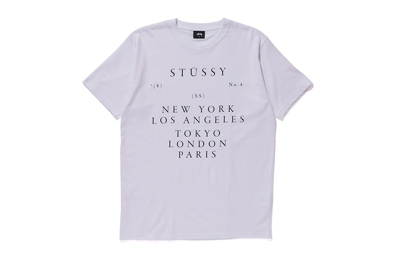 STÜSSY が 2016年秋のスクリーンプリントTシャツをリリース