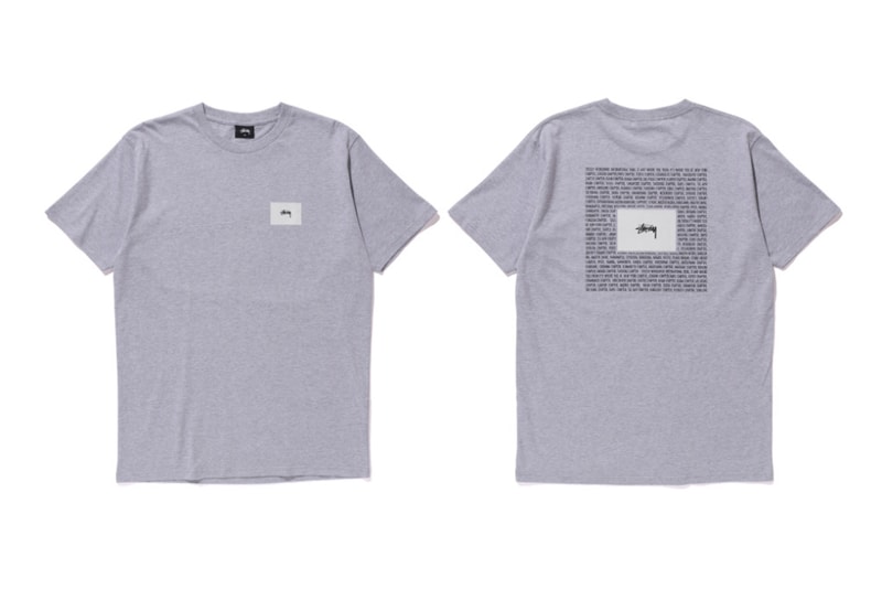 STÜSSY が 2016年秋のスクリーンプリントTシャツをリリース
