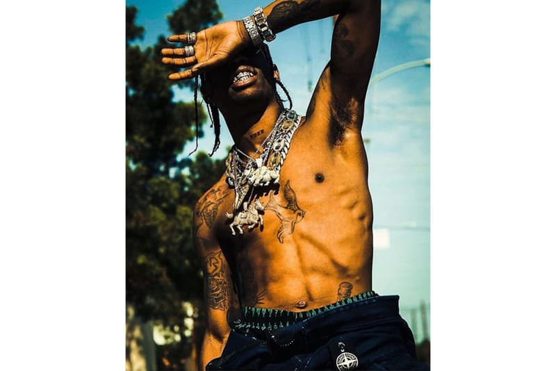 Travis Scott と Stone Island のコラボレーションプロジェクトが進行中？