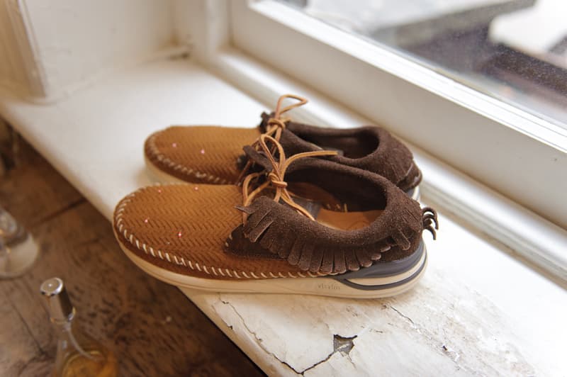 visvim 2017 Spring/Summer Collection を展示したショールームの様子