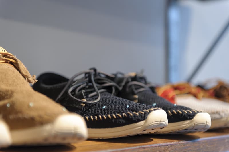 visvim 2017 Spring/Summer Collection を展示したショールームの様子