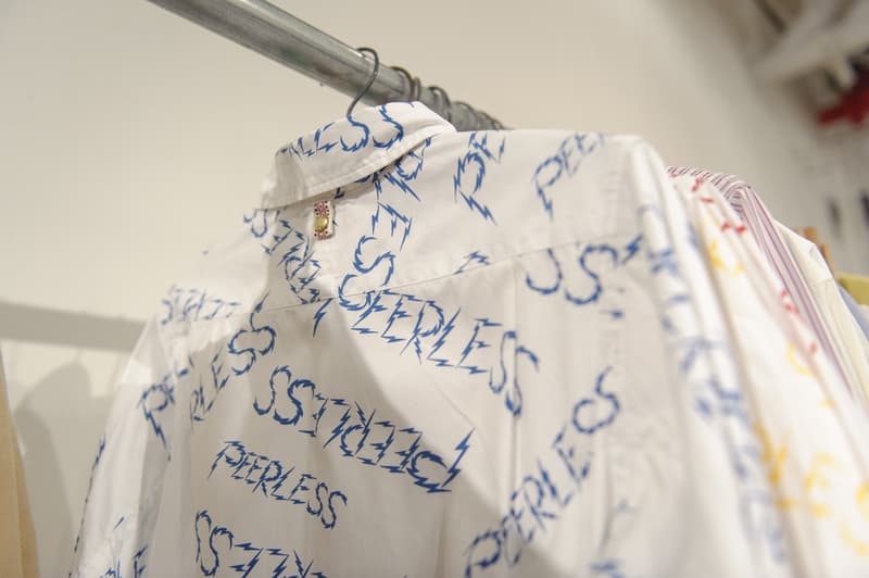 visvim 2017 Spring/Summer Collection を展示したショールームの様子