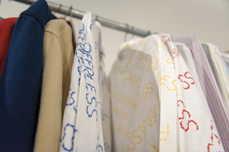 visvim 2017 Spring/Summer Collection を展示したショールームの様子