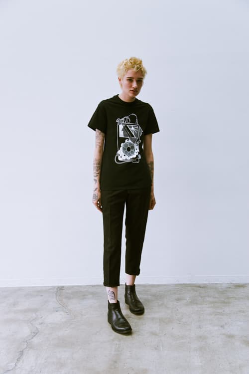 WEYEP の手刷りTシャツライン YEP より2016年のルックブックが到着