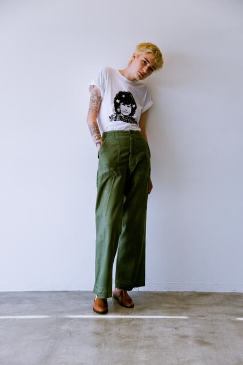 WEYEP の手刷りTシャツライン YEP より2016年のルックブックが到着