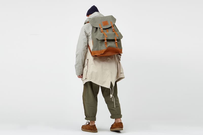 Atelier de l'Armee × Nigel Cabourn の "SWISS ARMY RUCKSACK"