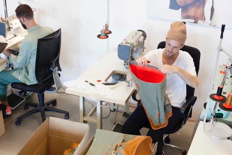 Atelier de l'Armee × Nigel Cabourn の "SWISS ARMY RUCKSACK"