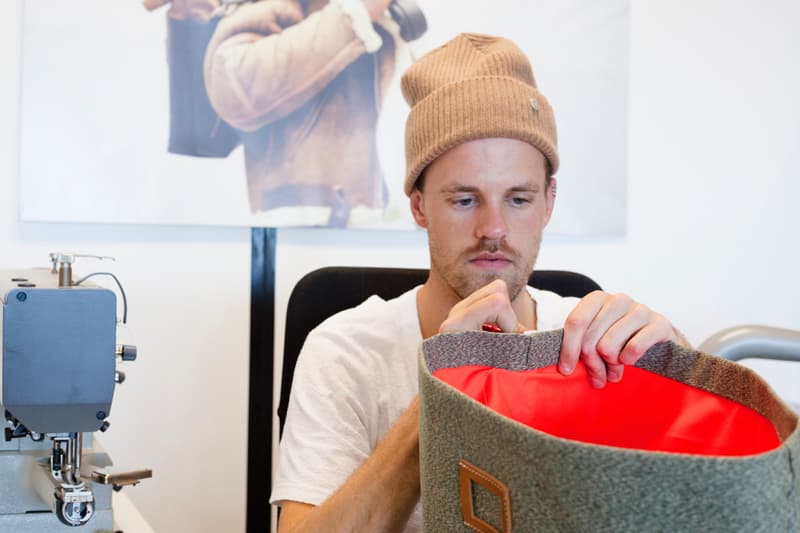 Atelier de l'Armee × Nigel Cabourn の "SWISS ARMY RUCKSACK"