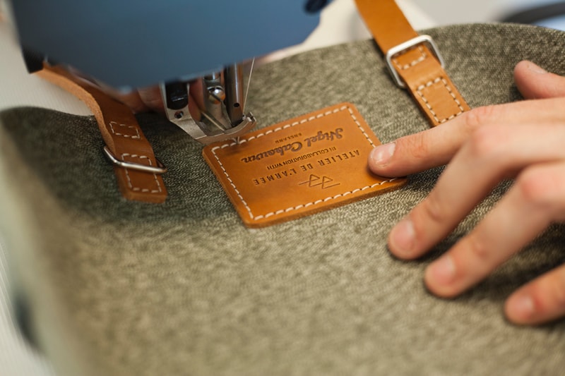 Atelier de l'Armee × Nigel Cabourn の "SWISS ARMY RUCKSACK"