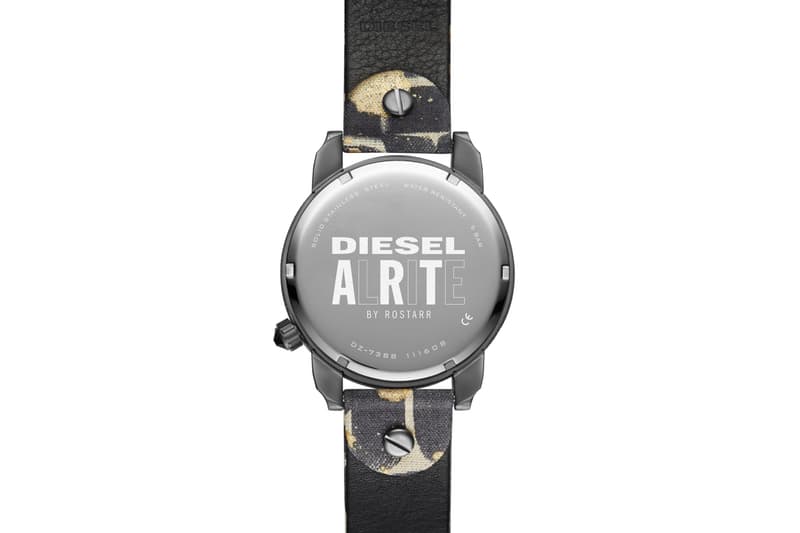 DIESEL TIMEFRAMES が始動した DIESEL ALRITE より Rostarrとのコラボレーションウォッチが登場