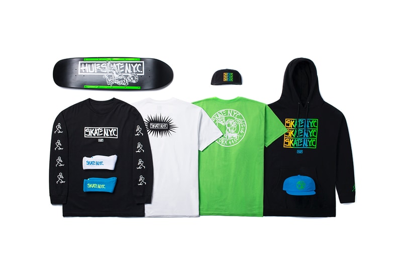 HUF x SKATE NYC リミテッドコラボレーション