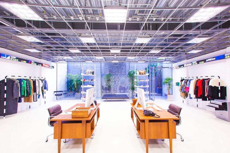 『"SOMETHING & ASSOCIATES" c/o OFF-WHITE™ TOKYO』がグランドオープン　Babylon LA、fragment design などのコラボコレクションも展開