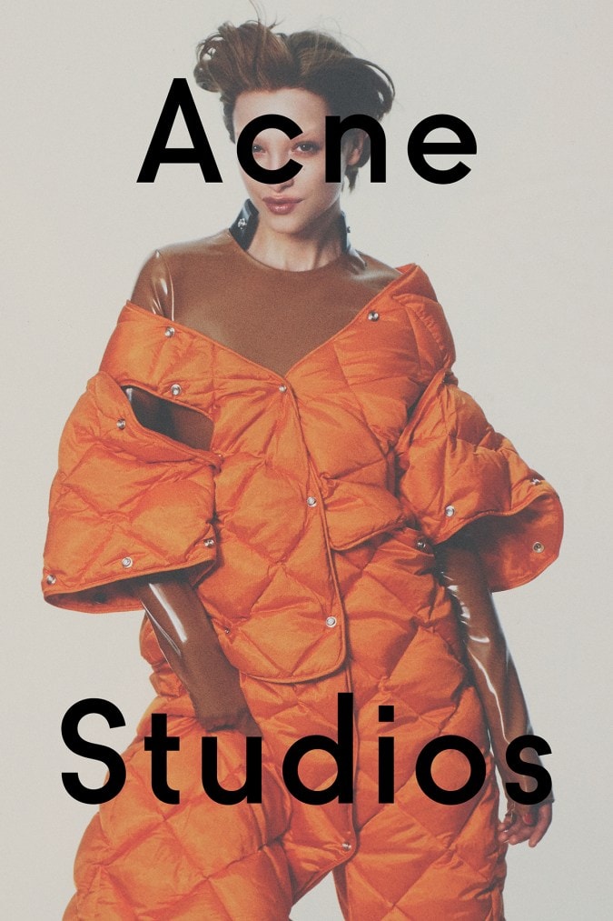  David Sims が撮り下ろす Acne Studios の 2016 Fall/Winter キャンペーン第1弾