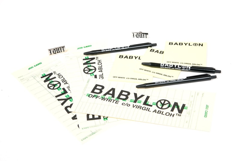 Babylon LAのポップアップショップがOff-White™ Tokyoに初登場