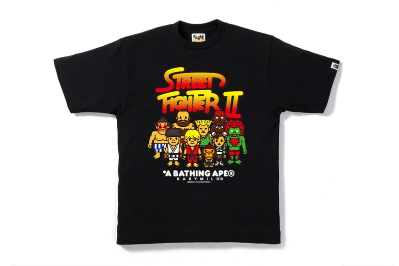 A BATHING APE® が『ストリートファイター』コレクションをリリース