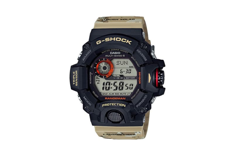 G-SHOCK よりデザートカモフラージュ柄を使用したウォッチコレクションが登場