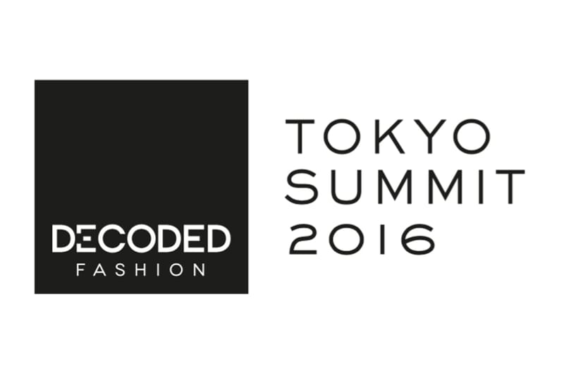 Decoded Fashion Tokyo Summit が10月に開催決定
