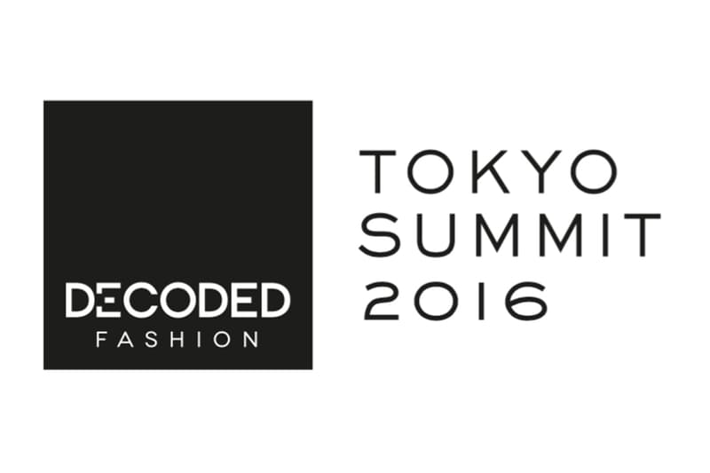 Decoded Fashion Tokyo Summit が10月に開催決定