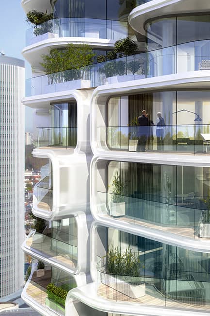 ドイツで最も高い超高層マンション Grand Tower