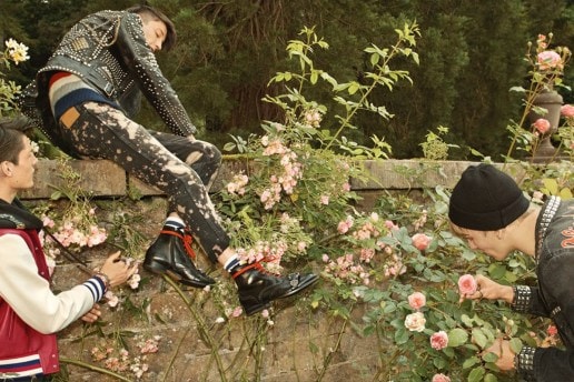 Gucci Cruise がイギリスの田園地方にパンクマインドを持ち込む