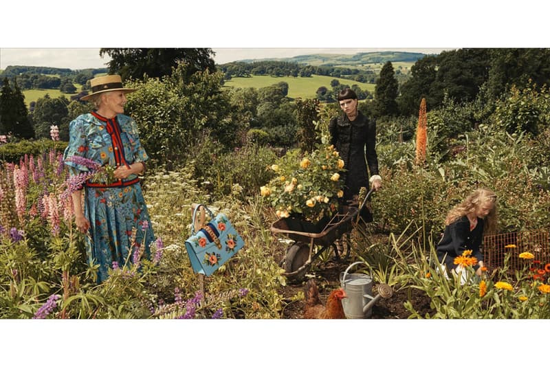 Gucci Cruise がイギリスの田園地方にパンクマインドを持ち込む