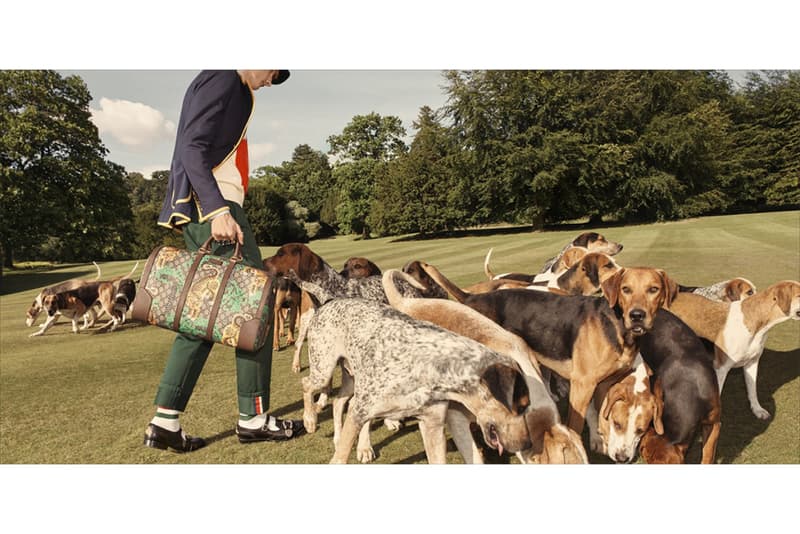 Gucci Cruise がイギリスの田園地方にパンクマインドを持ち込む