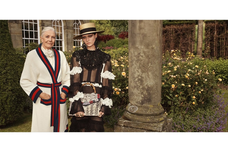 Gucci Cruise がイギリスの田園地方にパンクマインドを持ち込む