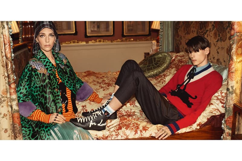 Gucci Cruise がイギリスの田園地方にパンクマインドを持ち込む