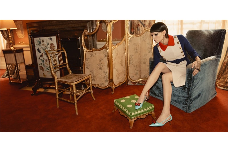 Gucci Cruise がイギリスの田園地方にパンクマインドを持ち込む