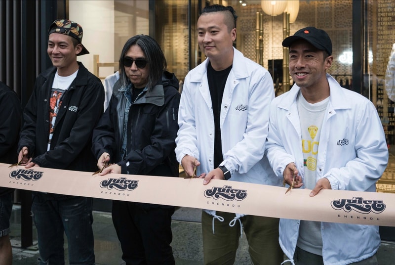JUICE が中国の成都市に新フラッグシップショップをオープン