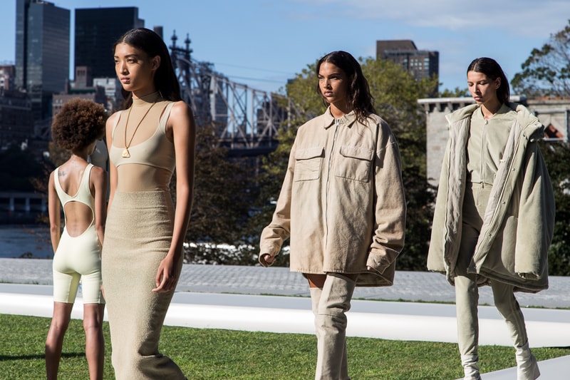 太陽の下で開催された Kanye West の YEEZY Season 4 プレゼンレーション